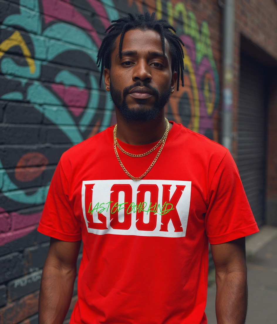 LOOK Signature Tee - Red