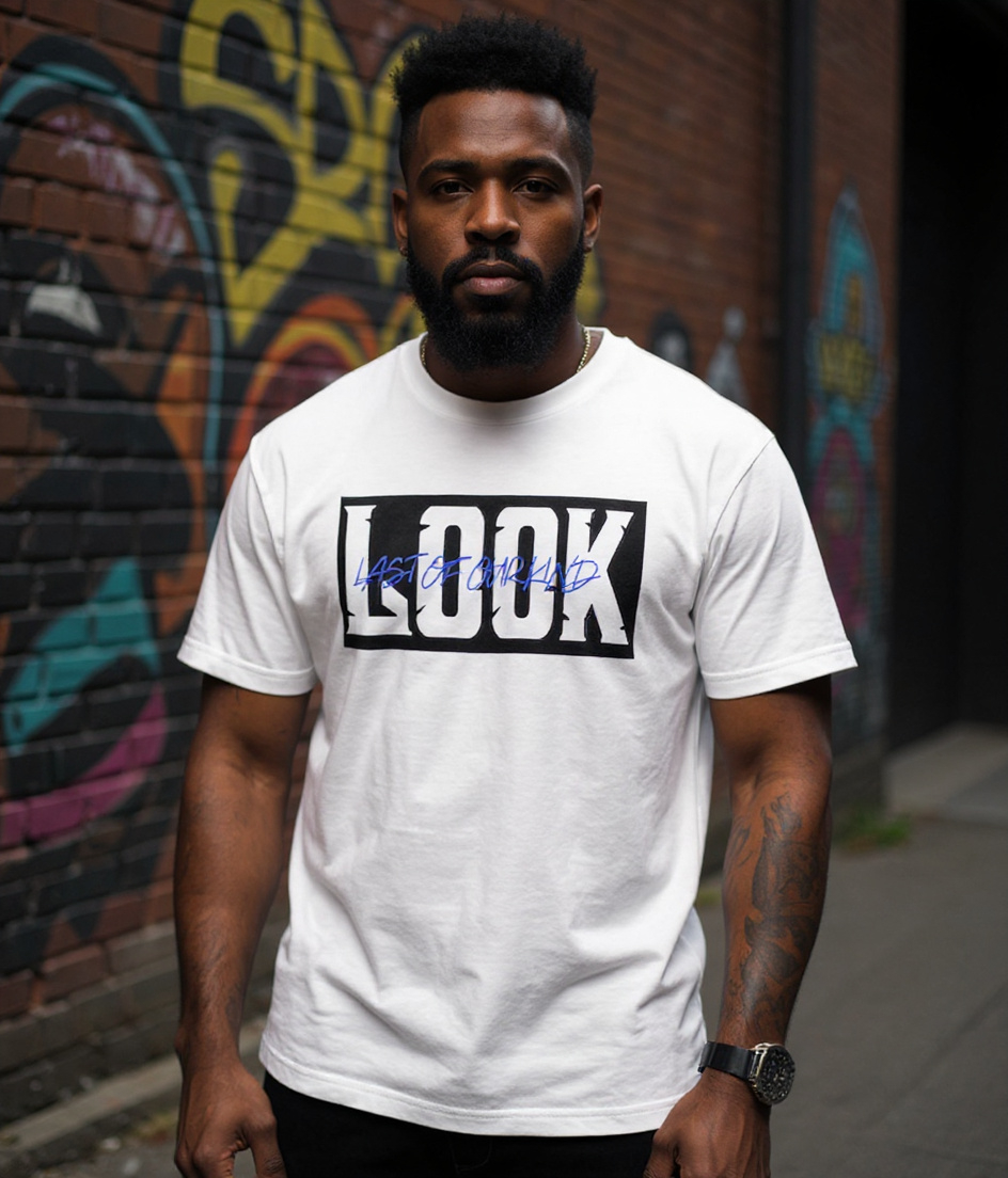 LOOK Signature Tee - White