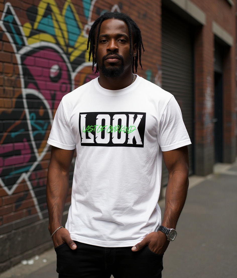 LOOK Signature Tee - White