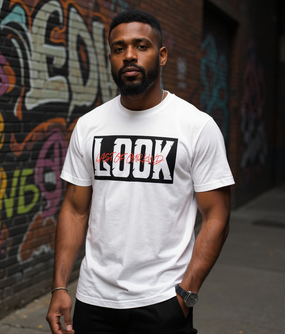 LOOK Signature Tee - White