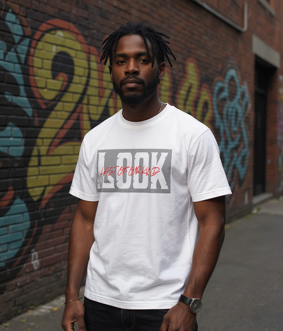 LOOK Signature Tee - White