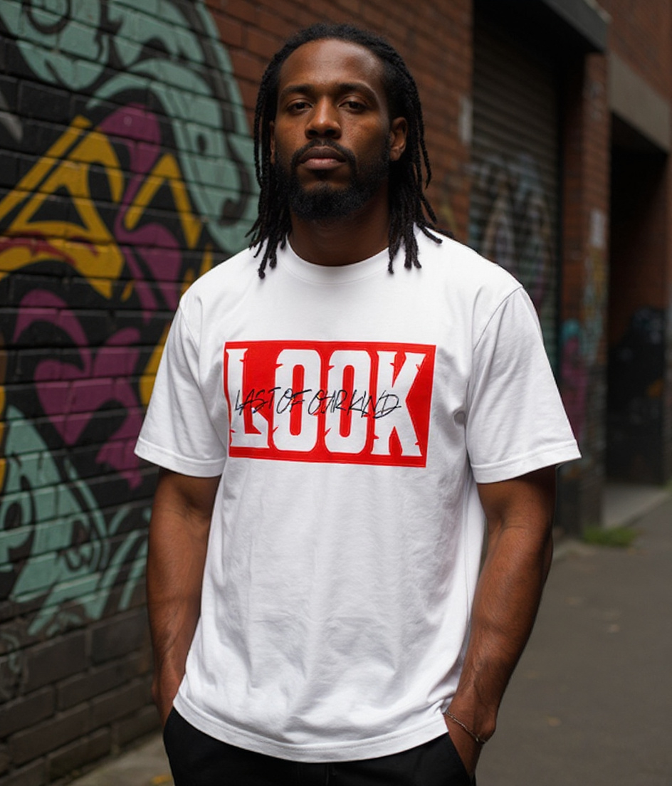 LOOK Signature Tee - White