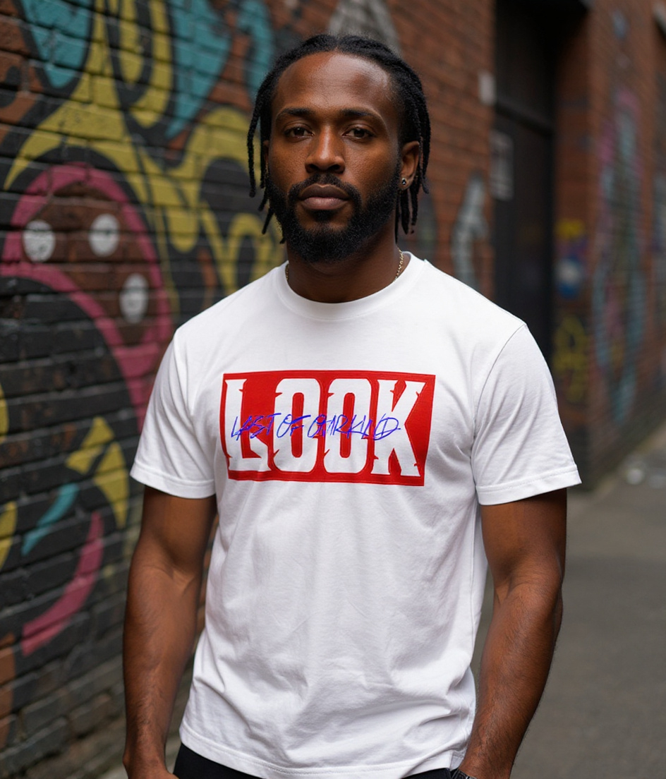 LOOK Signature Tee - White