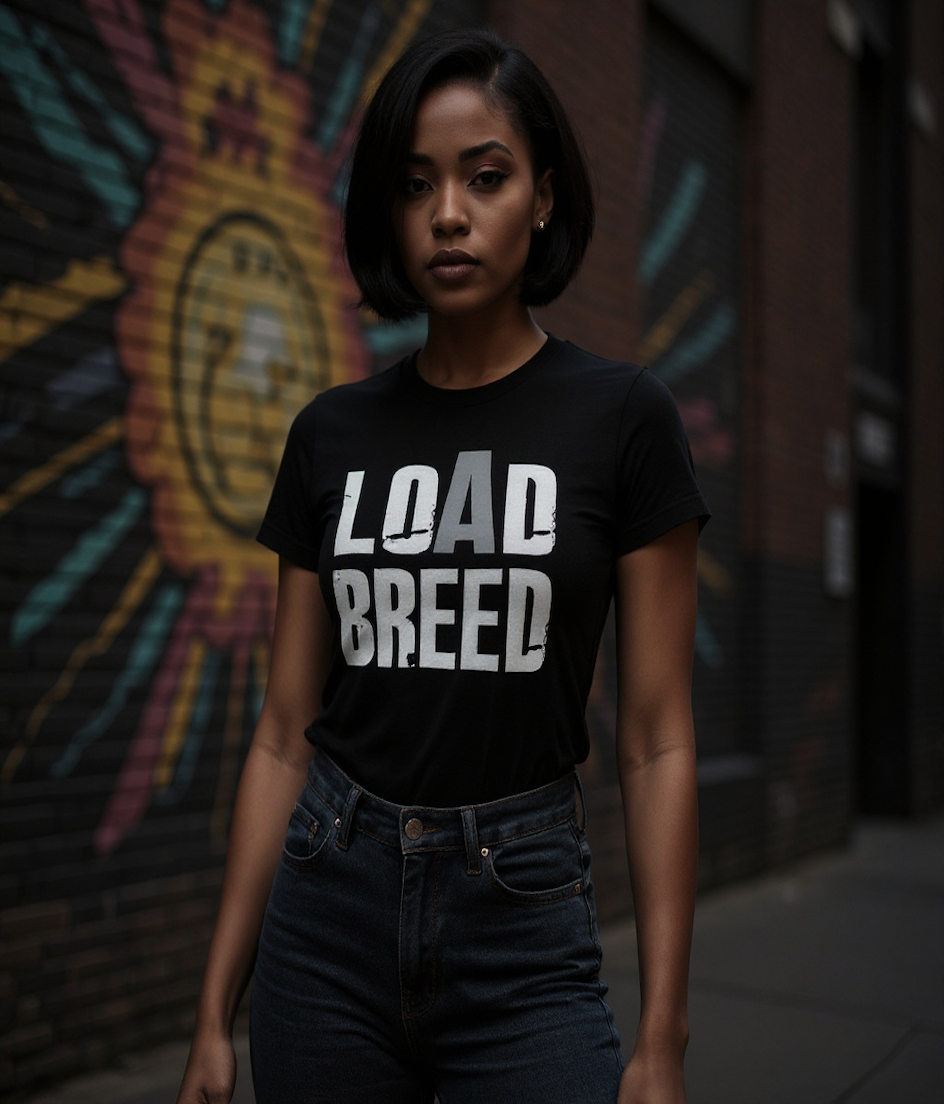 LOAD BREED Tee - Black