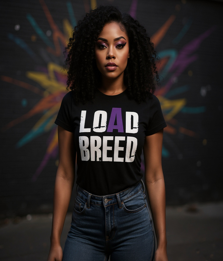 LOAD BREED Tee - Black