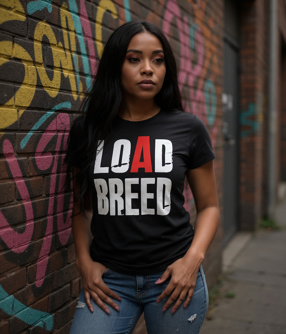 LOAD BREED Tee - Black