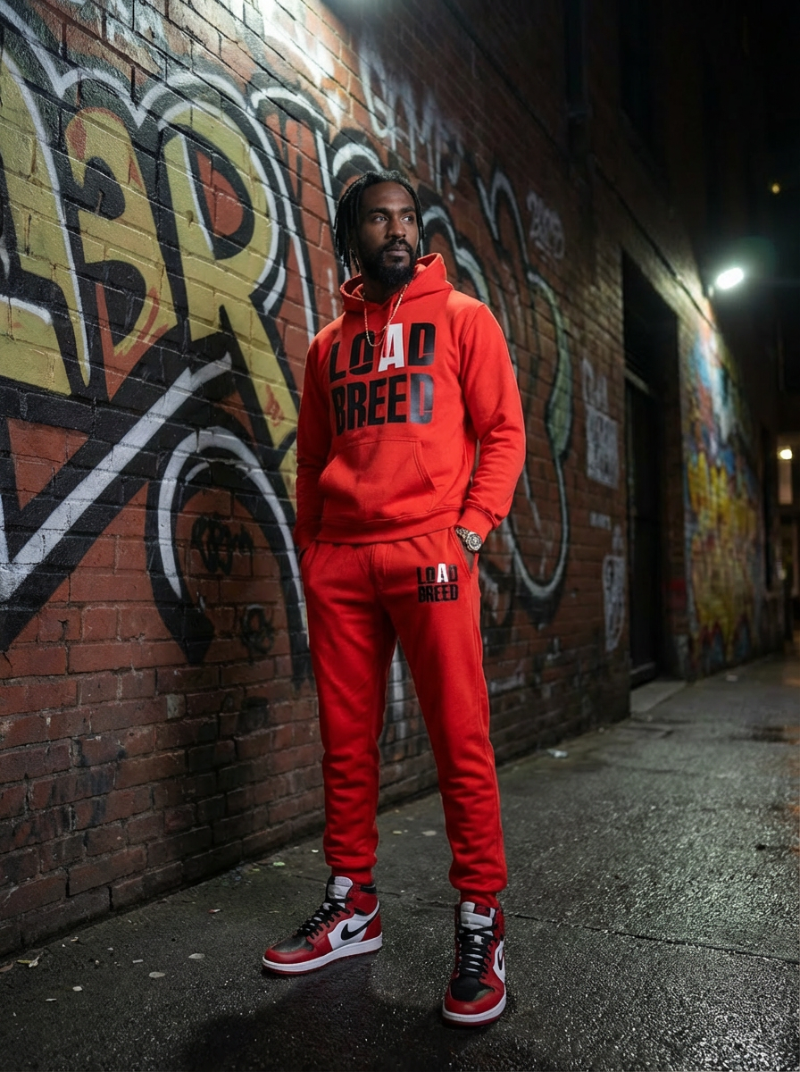 LOAD BREED Tracksuit - Red