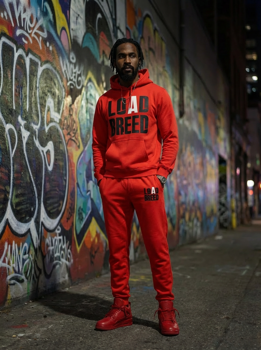 LOAD BREED Tracksuit - Red