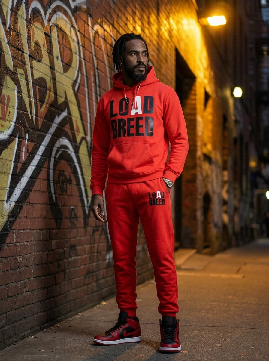 LOAD BREED Tracksuit - Red