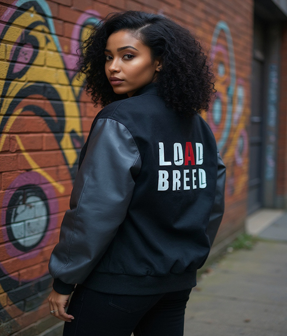 LOAD BREED Women's Varsity Jacket